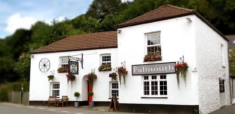 特鲁罗 The Falmouth Arms Ladock酒店 外观 照片